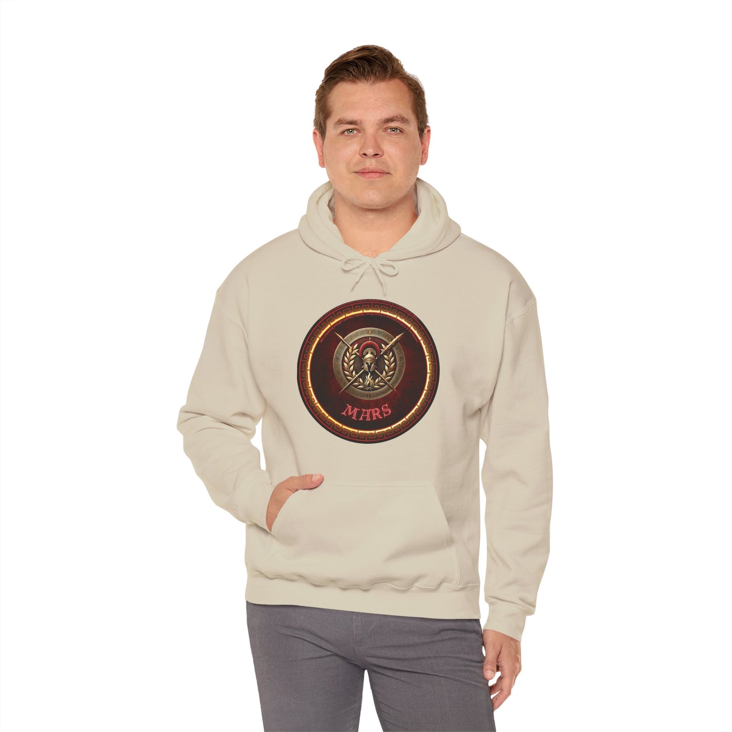 Mars, Unisex Heavy Blend™ Hooded Sweatshirt