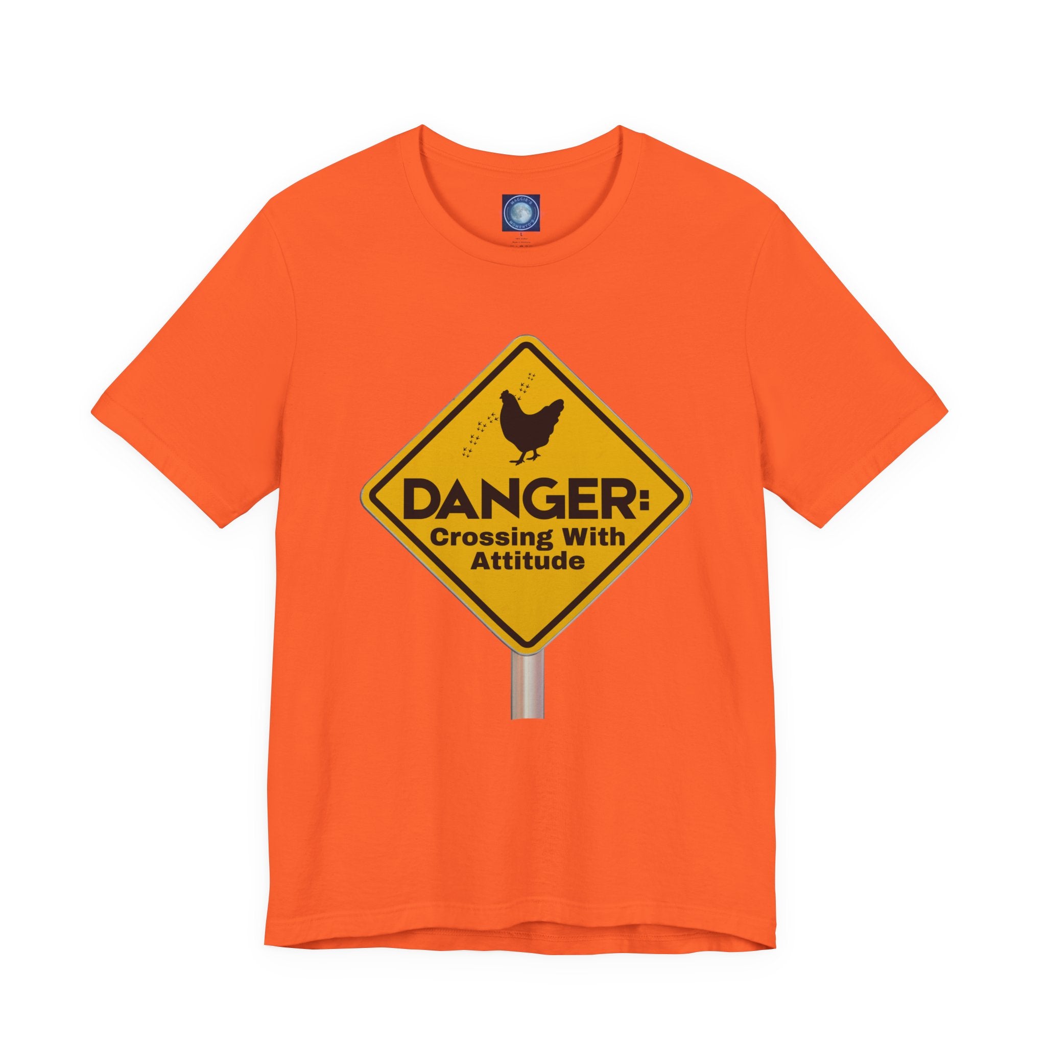 Danger: Crossing With Attitude - tee